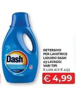 Mercatò Local Detersivo per lavatrice liquido Dash offerta