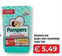 Mercatò Local Pampers Baby Dry Mutandino offerta