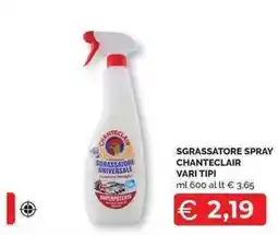 Mercatò Local Sgrassatore spray Chanteclair offerta