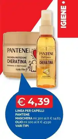 Mercatò Local Pantene maschera protezione cheratina offerta