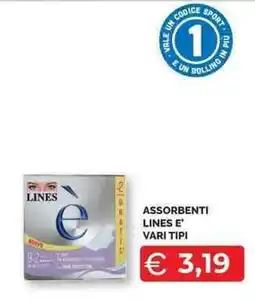 Mercatò Local Assorbenti Lines E offerta