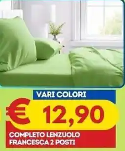 Gipsi Completo lenzuolo francesca 2 posti offerta