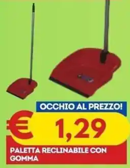 Gipsi Paletta reclinabile con gomma offerta