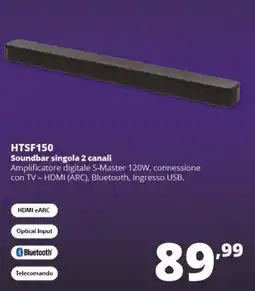 Comet Sony Soundbar singola 2 canali offerta