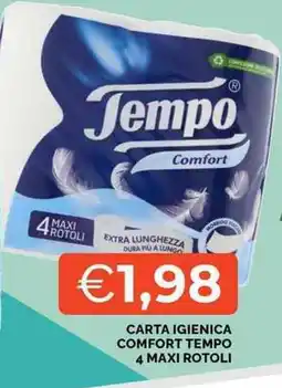 Mercatò Carta igienica comfort Tempo offerta