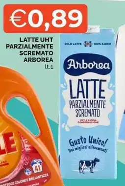 Mercatò Latte UHT parzialmente scremato Arborea offerta
