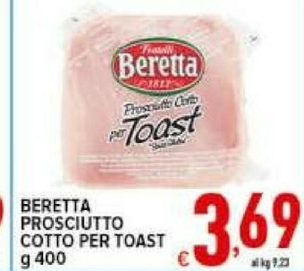 Iper Triscount Prosciutto cotto offerta