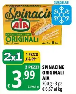 Tigros Spinacine originali AIA offerta