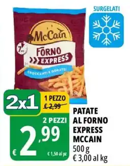 Tigros Patate al forno express McCain offerta