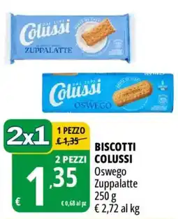 Tigros Biscotti Colussi offerta