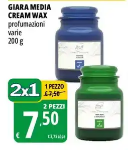 Tigros Giara media cream wax offerta