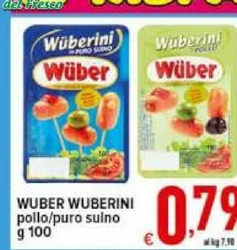 Iper Triscount Wurstel offerta