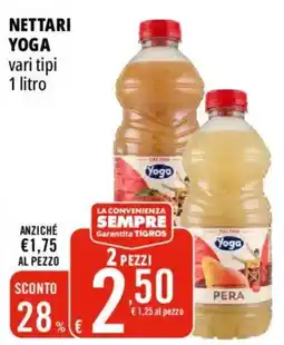 Tigros Nettari Yoga vari tipi offerta