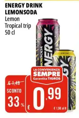 Tigros Lemonsoda offerta
