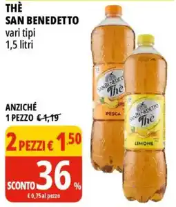 Tigros Thè San Benedetto offerta