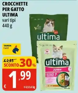 Tigros Crocchette per gatto ultima offerta