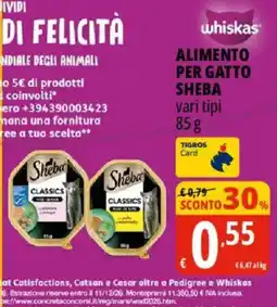 Tigros Sheba Classics offerta