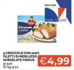 Mercatò 5 Crocchette La Originale Findus offerta