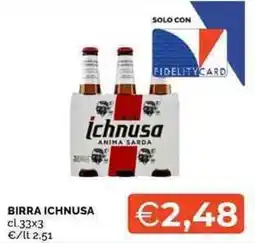 Mercatò Birra Ichnusa offerta