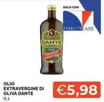 Olio extravergine di oliva Dante