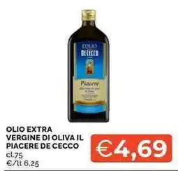 Mercatò Olio extra vergine di oliva il piacere de cecco offerta