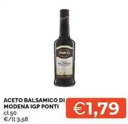 Mercatò Aceto Balsamico di Modena IGP Ponti offerta