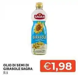 Mercatò Olio di semi di girasole Sagra offerta