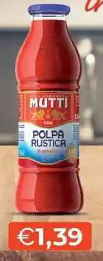 Mercatò Mutti polpa rustica offerta