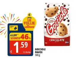 Tigros Gocci ole Pavesi offerta