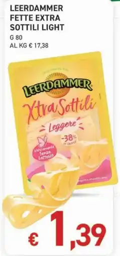 Maxi Coal Leerdammer XtraSottili Leggere offerta