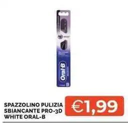 Mercatò Spazzolino Pulizia Sbiancante Pro-3D White Oral-B offerta