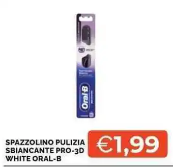Spazzolino Pulizia Sbiancante Pro-3D White Oral-B