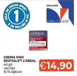 Mercatò Crema viso Revitalift L'Oréal offerta