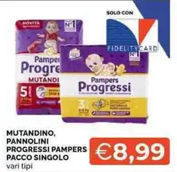 Mercatò Pampers Progressi offerta
