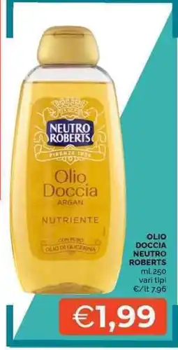 Mercatò Olio Doccia Neutro Roberts offerta