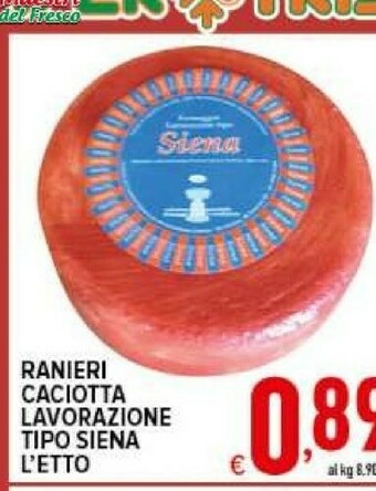Iper Triscount Caciotta offerta