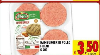 Iper Triscount Hamburger offerta