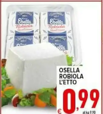 Iper Triscount Robiola offerta