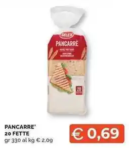 Mercatò Local Pancarrè Selex offerta