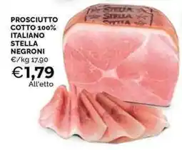 Mercatò Prosciutto cotto 100% italiano Stella Negroni offerta