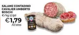 Mercatò Salame contadino cavalier umberto boschi offerta