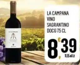 Vibian La Campana vino sagrantino docg offerta