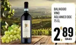Vibian Baliaggio vino aglianico doc offerta