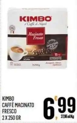 Vibian Kimbo caffè macinato fresco offerta