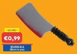 Huali Market Mannaia 38cm in pvc offerta