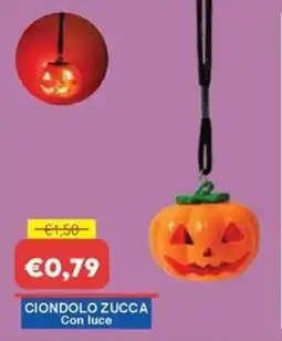 Huali Market Ciondolo zucca con luce offerta
