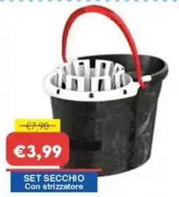 Huali Market Set secchio con strizzatore offerta