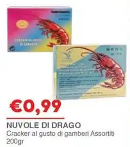 Huali Market Nuvole di drago Cracker al gusto di gamberi Assortiti offerta