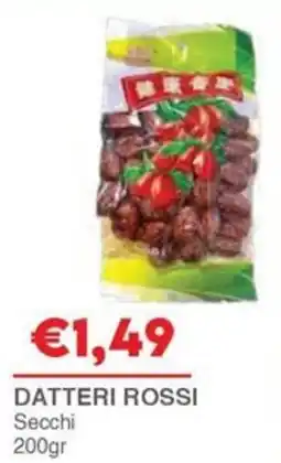 Huali Market Datteri Rossi Secchi offerta