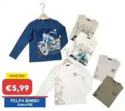 Huali Market Felpa Bimbo Assortiti offerta
